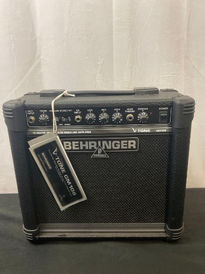 Behringer V-Tone GM108 Like new, portable 15W Amp