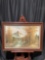 1970's forest mountain river scenery original oil on canvas signed 