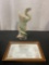 Vintage 1992 Enchantica Figurine The Sea Dragon EN2016 w/Collectors Club Plaque, signed by artist