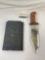Handmade Knife w/ Handmade Wooden Sheath. 11