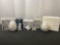 Vintage LLADRO Ornaments, Rare Lamb 05750, Doll 06263, Dog 07685, Robin 16083, Swan 17532