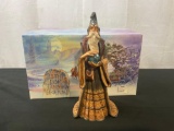 Vintage 1989 Lilliput Lane Land of Legends Foreshadow the Seer, handpainted composite