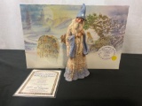 Vintage 1990 Lilliput Lane Land of Legends Pondering the Quest, handpainted composite
