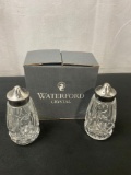 Vintage Waterford Crystal Lismore Salt and Pepper Shakers