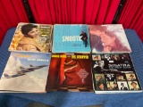 Collection of 50x vinyl including Sinatra, David Rose, Joe Buskin, Brenda Lee & more