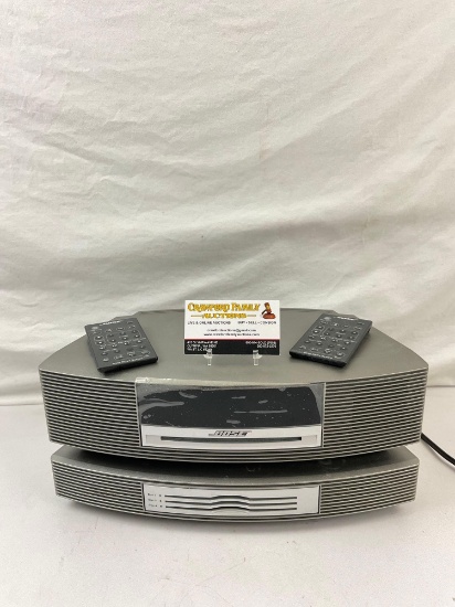 Bose Wave Music System w/ Multi CD Changer Accessory. Includes remotes. See pics.