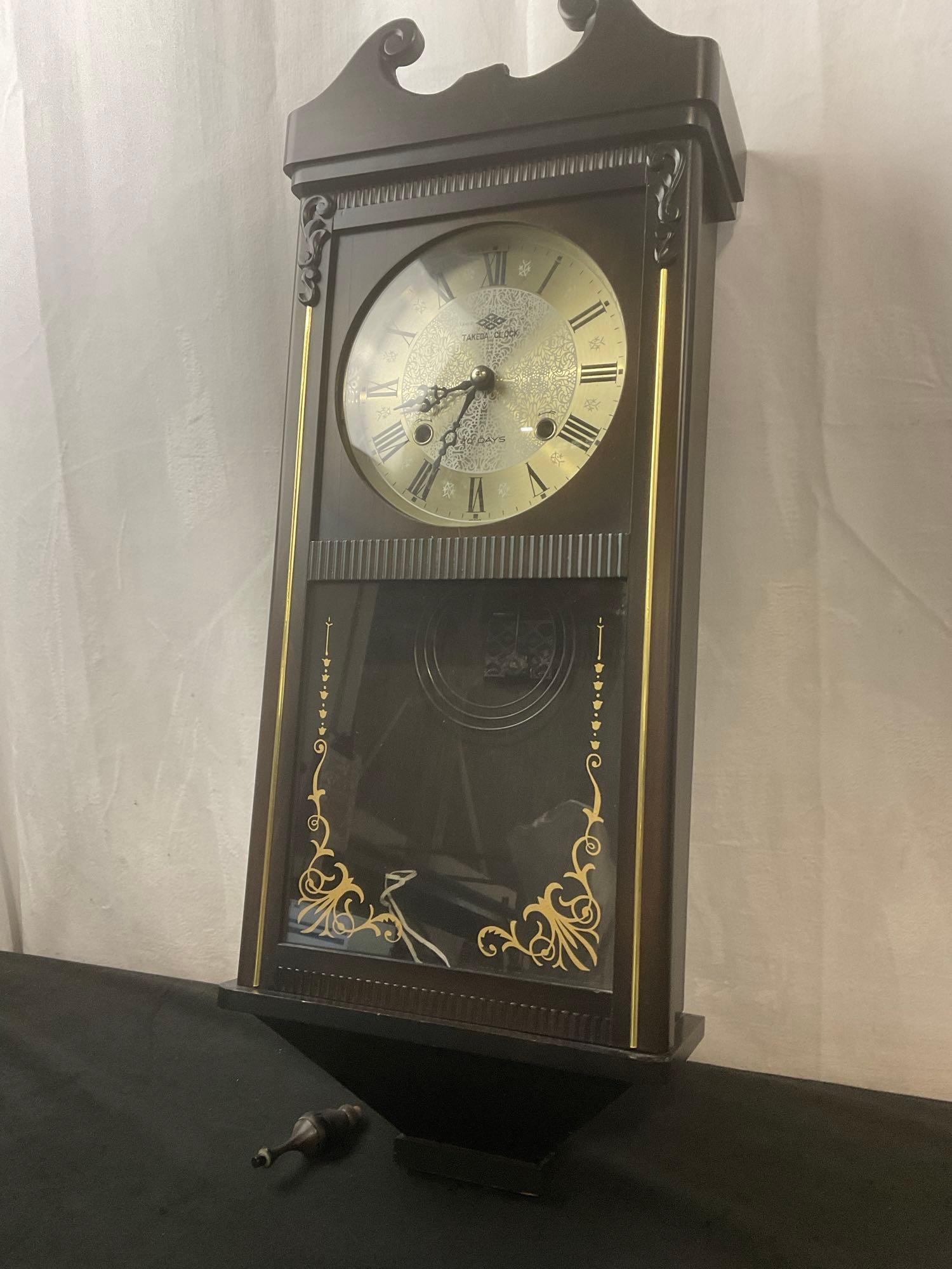 Vintage Regulator Pendulum Time Strike 30 day | Proxibid