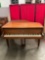Vintage Lester Piano Co. Wheeled & Wooden Piano No. 98621. Measures 56