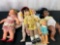 Set of 4 Vintage Dolls, Ideal Kissy Doll, Baby Crissy, Tiny Chatty Baby