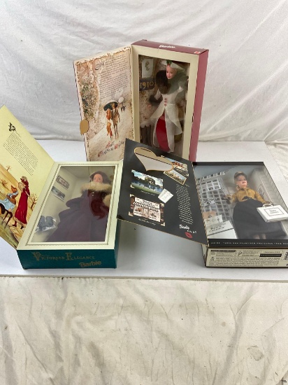 Collection of NIB Vintage Barbies incl. Victorian Elegance, See's Candies, & Holiday Memories