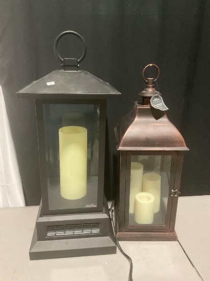 DuraFlame & Candle Impressions Storm Lantern Displays