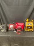 Set of 3 Battery Chargers Husky, Cat, & Schumacher & Groits Garage Battery Manager - See pics