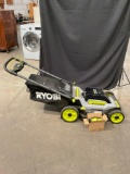 Ryobi Self Propelled Electric 40V HP Brushless Lawn Mower w/ Bag - See pics