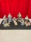 Gorgeous Vintage Lladro Style Porcelain Nativity Set - in plastic case - See pics