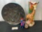 Antiguan Steel Drum, Giraffe Vase, Handcarved Kenyan Egg, Peruvian Handpainted Llama