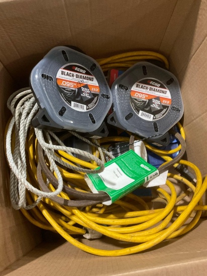 2x Echo Black Diamond 253' Premium Trimmer line w/ Rope, Pulley, Extension Cord, Tape & more!