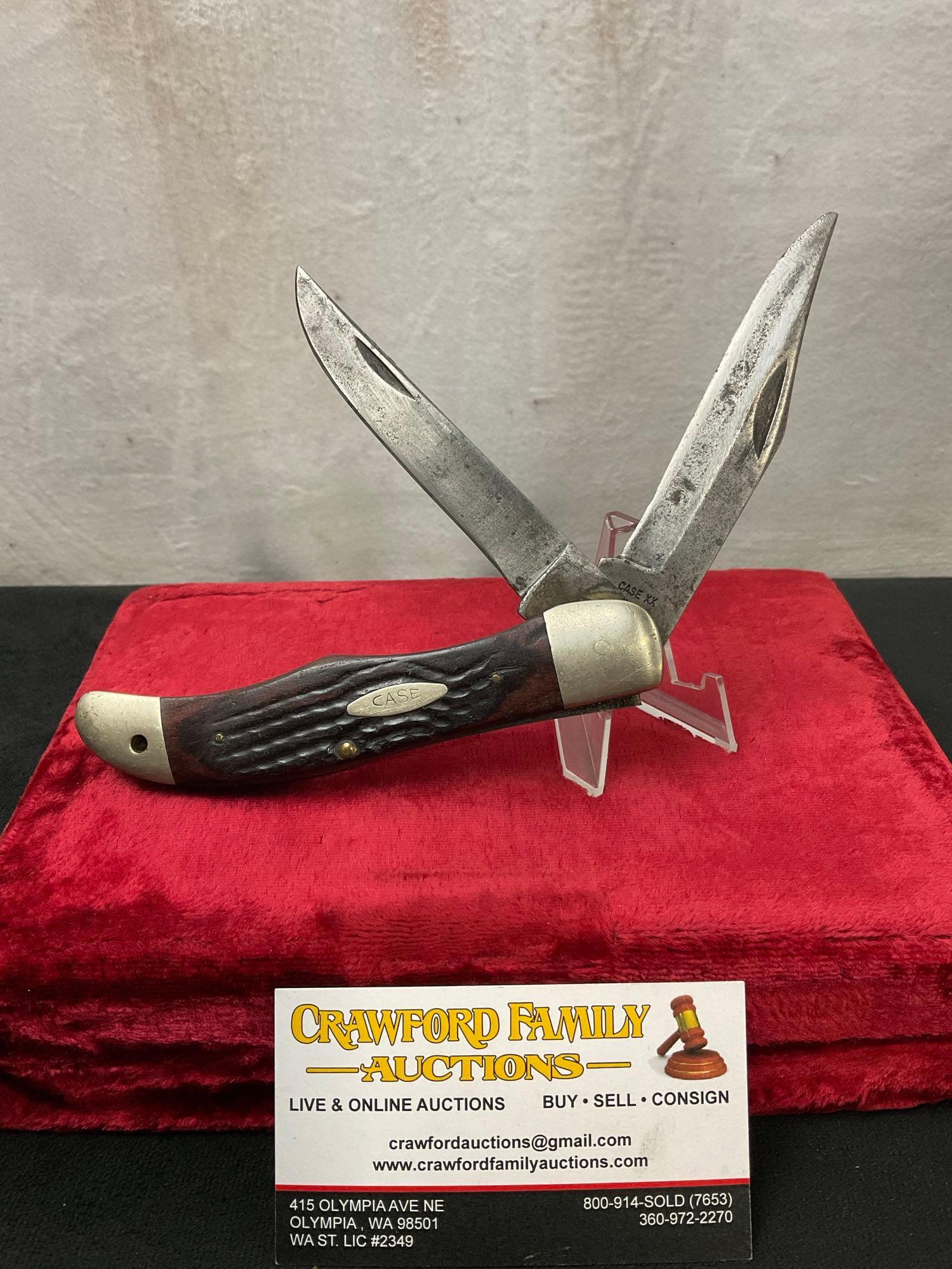 Vintage Case XX USA 6265 SAB Folding Hunter | Proxibid