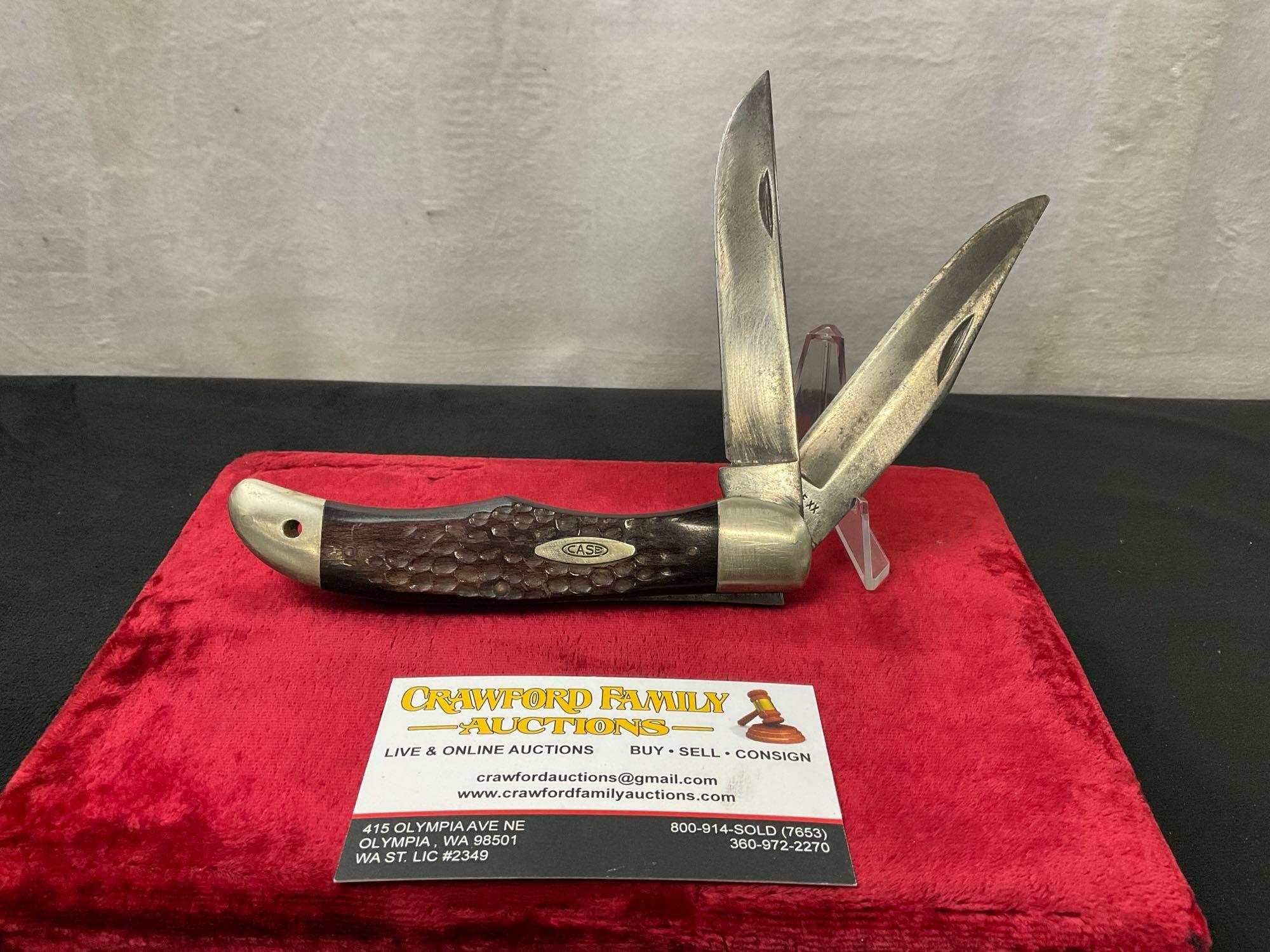 Vintage Case XX USA 6265 SAB Folding Hunter | Proxibid