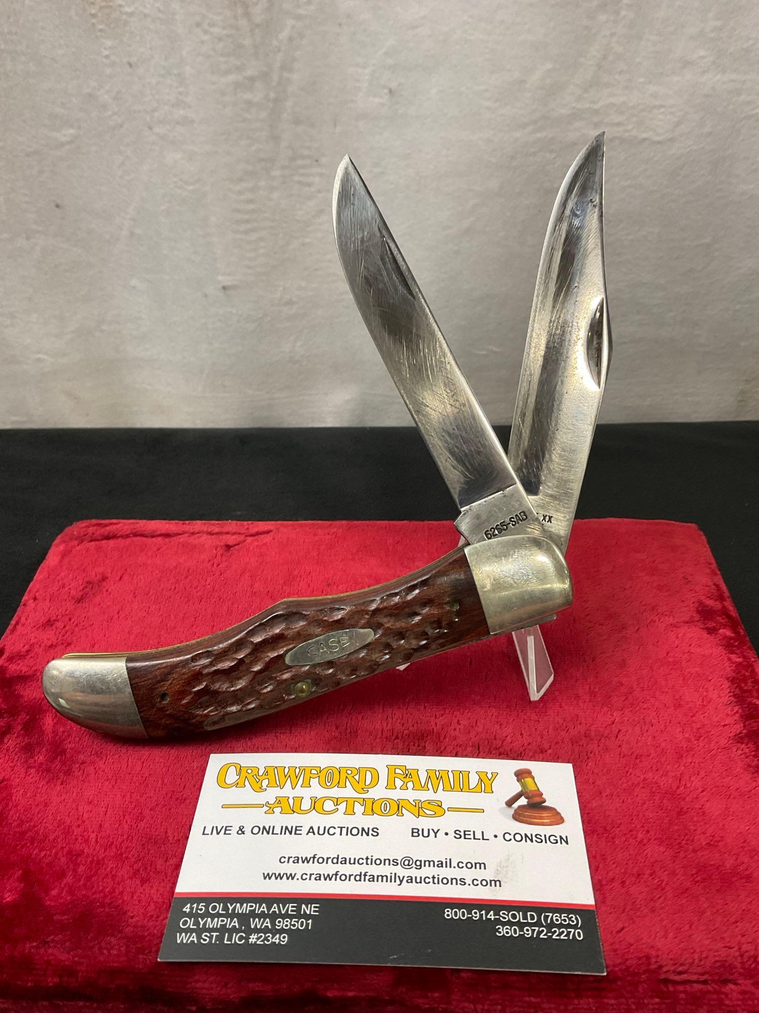 Vintage Case XX USA 6265 SAB Folding Hunter | Proxibid
