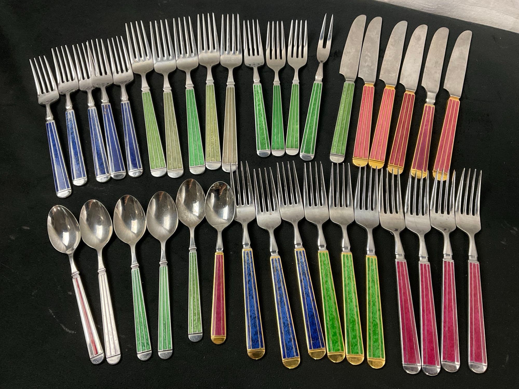 Assortment of Gallo edelstahl Rostfrei Flatware, | Proxibid