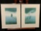 Pair of Framed LE Signed & #d both 15/250, Robert Tandecki Lithographs, Kingfisher & Pair of Herons