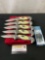 Collection of 5 Eagle Claw Folder knives, 3.5 inch blade