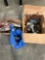 Collection of Misc Tools incl. Belt Sander, Disc Sander, Impact Wrench, Sockets, Sharpener..