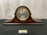 Vintage Sessions Clocks Time Strike Mantel Clock, 8 Day Half Hour Strike, w/ crank