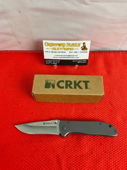 CRKT Drifter 3" 12C27 Steel Every Day Carry Folding Pocket Knife Model 6450S. NIB. See pics.