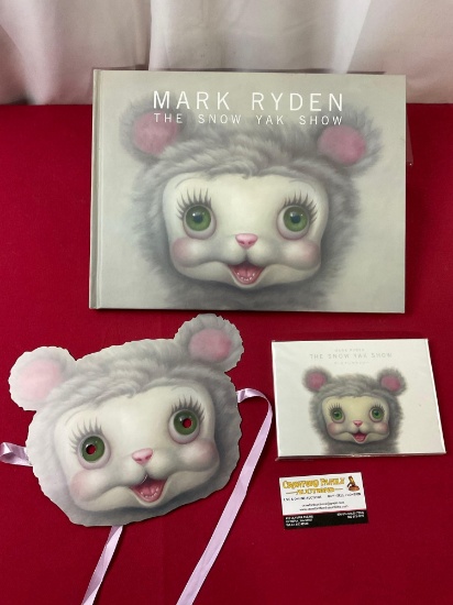 The Snow Yak Show, Art from Mark Ryden, Art Book, Mask, and Set of 17 ...