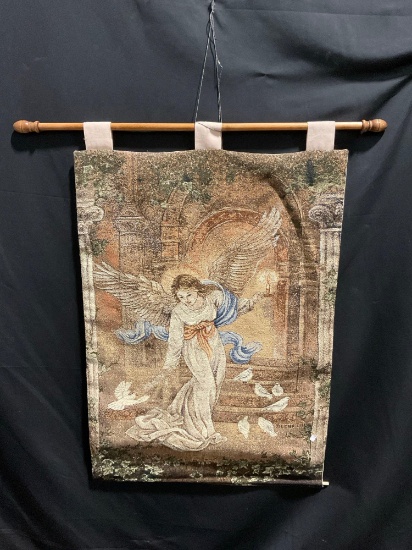 Tapisserie Murale Angel Of Love - Lena Liu - 1,80 X 1,25 M - Art Déco