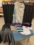 Collection of Misc Clothing incl. Kids Jerseys, wool sweaters, small dresses, etc..