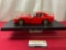 BBurago 1996 Dodge Viper GTS Model Car, in display case, approx 9 inches, 1:18 Scale