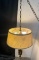 Vintage Mid century Brass Stiffel Chandelier w/ 12 feet long Swag Hanging Chain, tested & working