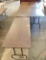 5 pcs 6-Ft Folding Tables w/ Faux Wood Panelling. Fair Condition. See pics.