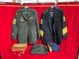 20+ pcs Men's Clothing & Accessories. U.S. Army Military Dress Uniform & More. See pics.