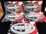 1999 - 2003 US Mint State Silver Proof Quarter sets ( 5 sets total in original packaging)