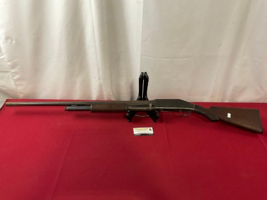 Early 20th Century Marlin Mod 28 Pump Action Shotgun, likely 12 gauge, 27 inch barrel, SN: 11175 ...