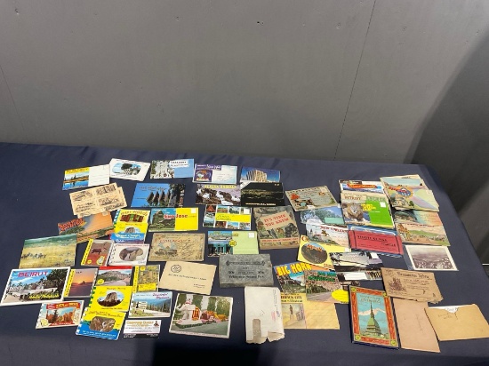 Vintage Tourism Postcard Packs, Mini cards, sets of pictures, all in a shoebox, nice variety