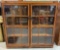 Hammary Sedona Modern Oak Wood Glass Fronted Book Case. Excellent Condition. See pics.