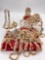 25 pcs Vintage Agate, Carnelian & Mixed Gemstone Bead Strands. Beggar Beads. See pics.