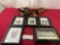US Navy Cap, Bugle, and 5 Framed Small Navy Photos, 4 x 6 & 5 x 7 inches