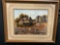 Framed Signed & #d Litho 52/750 (?) Homestead by Johnye D. Cruse 1985 26h x 32w inches