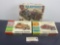 3 Model Car Kits, 2 Pyro 1/32 Scale Plymouth Roadster & Convertible, 1/25 32 Chrysler Ma Barkers