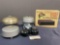 5 Vintage Fire Alarms, 2x Emdeko model no 115-A, Safe House Ultra Sonic Alarm System, General Ele...