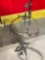 Black Metal Armillary Sphere Sun Dial Decorative Garden Yard Art Ornament. See pics.