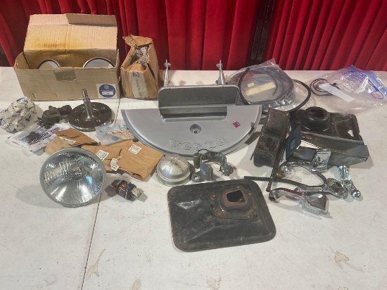 Assortment of Vespa Parts, a few marked Vespa, some still wrapped, unresearched