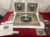 Unframed Litho Signed & #d 243/550 titled Fallen Comrades by Silvia Pecota, 22h x 26w inches w/COA