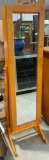 Clever & Unique Creations by Lori Greiner Mirrored Jewelry Pine Finish Cabinet. See pics.