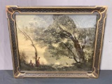 Vintage Framed Lithograph? 